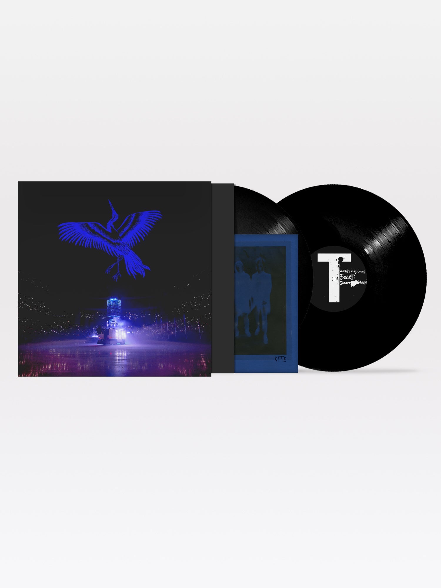 Kite / Kite on Ice 2x12" / Black (1st pressing) (Pre-order)